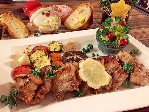 簡単2ステップ♡豚肉のレモンガーリックマリネ焼き